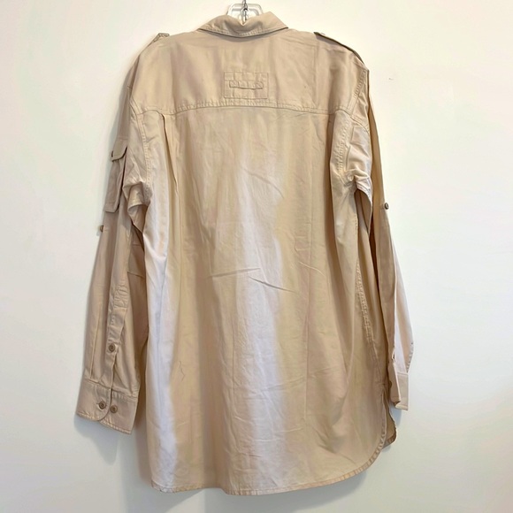 Orvis safari rollup sleeves 100% cotton size M - Picture 7 of 8